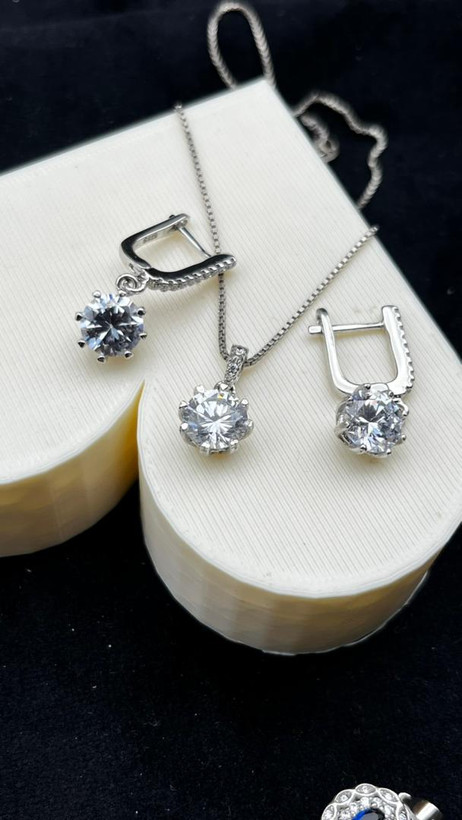 نیم ست نقره ارسال فوری